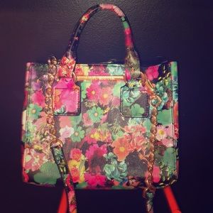 Steve madden floral cross body purse